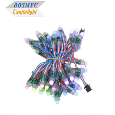 Fabrika Tam Renkli Programlanabilir DC5V WS2811 RGB Pixel Light String Su geçirmez IP68 9mm 12mm Led String