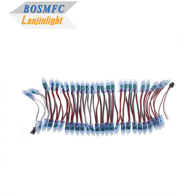RGB Tam Renkli Piksel Su geçirmez WS2811 Piksel Dijital Adreslenebilir LED Küresel Tel Işıkları 12mm DC 5V