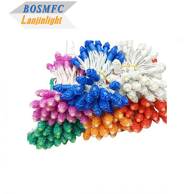 Sıcak Satış Dc12v 9mm Ws2811 Ip68 Su geçirmez Adres edilebilir LED Akıllı Pixel Düğme LED Modülü LED Işık Dizi