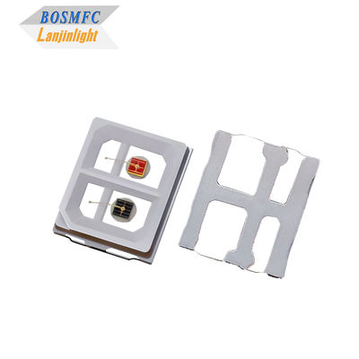 2835 SMD LED üç renkli kırmızı 660nm + mavi 460nm + IR 830nm Kombine Çip Led Işık Güzellik Terapisi Yüz Işığı için