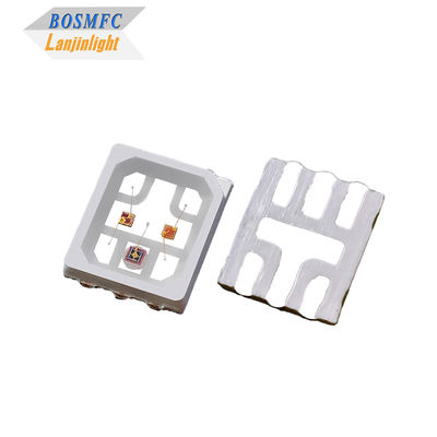 2835 SMD LED üç renkli kırmızı 660nm + mavi 460nm + IR 830nm Kombine Çip Led Işık Güzellik Terapisi Yüz Işığı için