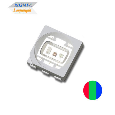 0.5W 0.6W 5050 RGB LED Tri Color Stage Light Lamp için dayanıklı
