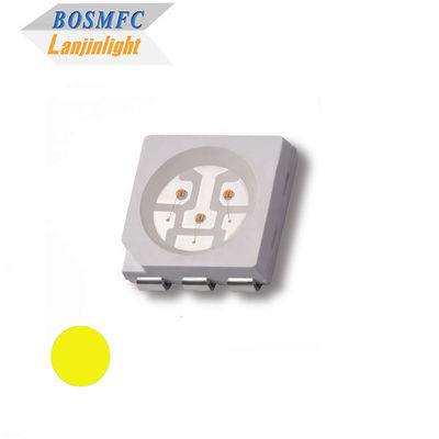 5050 SMD LED, plakalı LED lamba için sarı ışık yayıcı diyot Amber LED çip