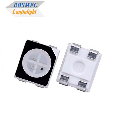 3528 Üç Renkli SMD LED RGB PLCC-4 Chip Light Emitting Diode, Arkaplan Işığı ve İzleyici için Siyah Kutusu